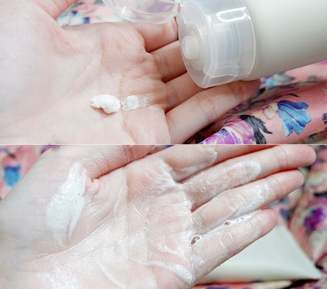 cách dùng sữa rửa mặt naruko bạch ngọc lan