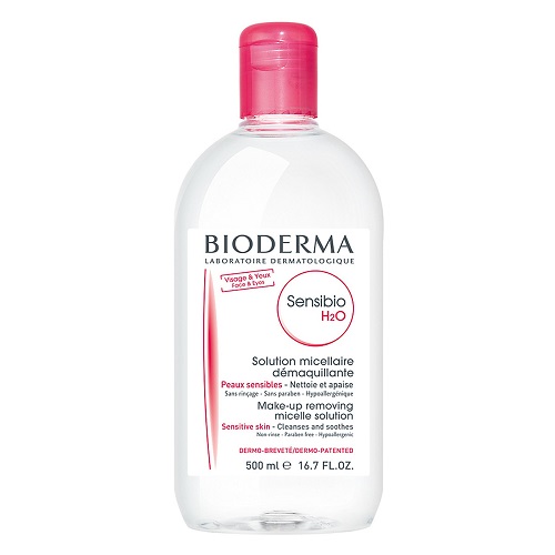 Nước tẩy trang cho bà bầu Bioderma Sensibio H2O Micellar Water