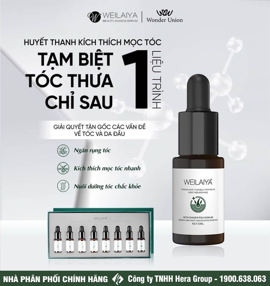 Serum Kích Thích Mọc Tóc Ngăn Rụng Tóc Weilaiya