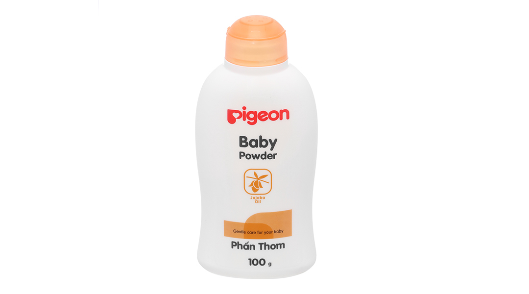 Phấn thơm Pigeon Baby Powder bảo vệ làn da bé khỏi ngứa và mẩn đỏ chai 100g