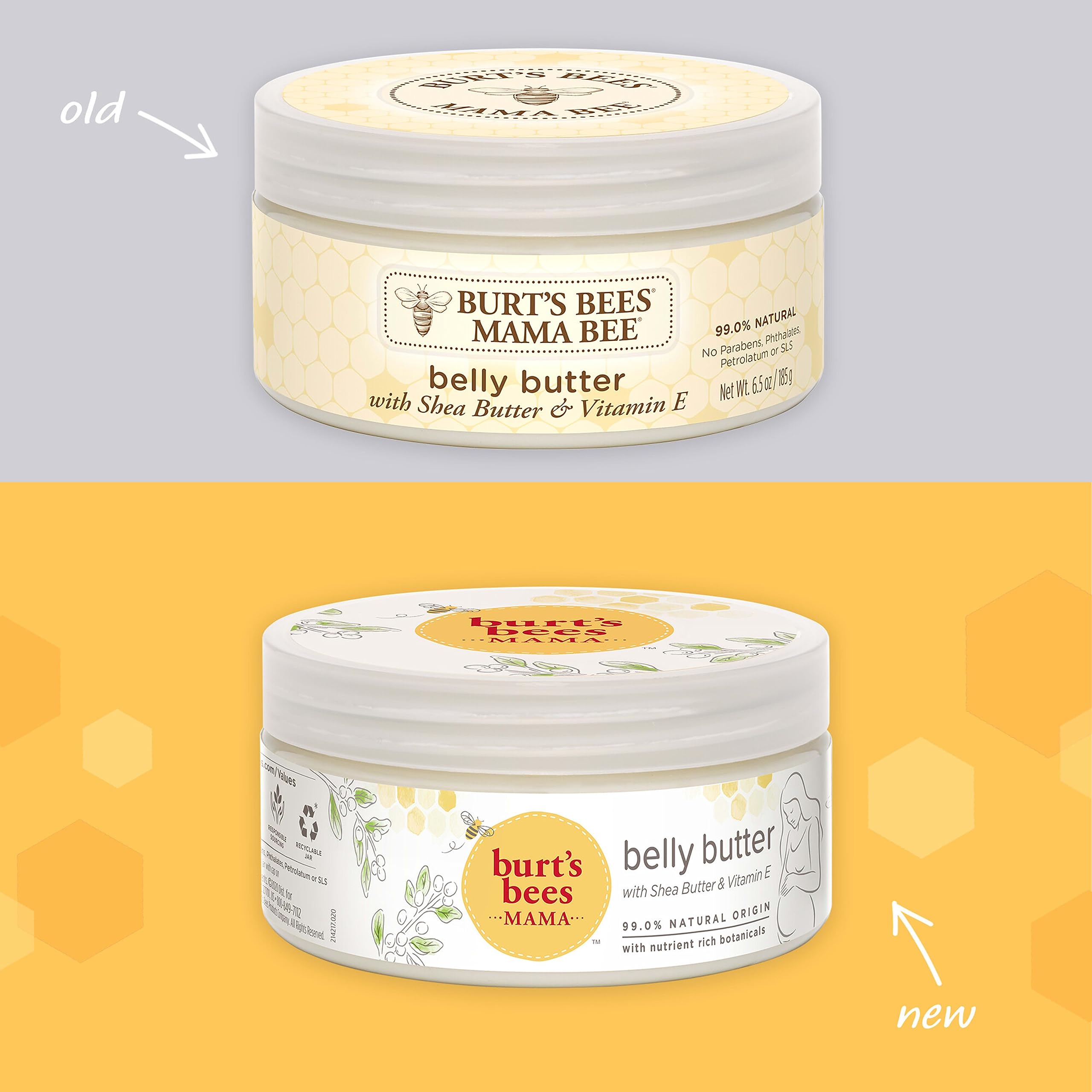 Burt’s Bees Mama Bee Belly Butter trị rạn da tốt cho bà bầu 